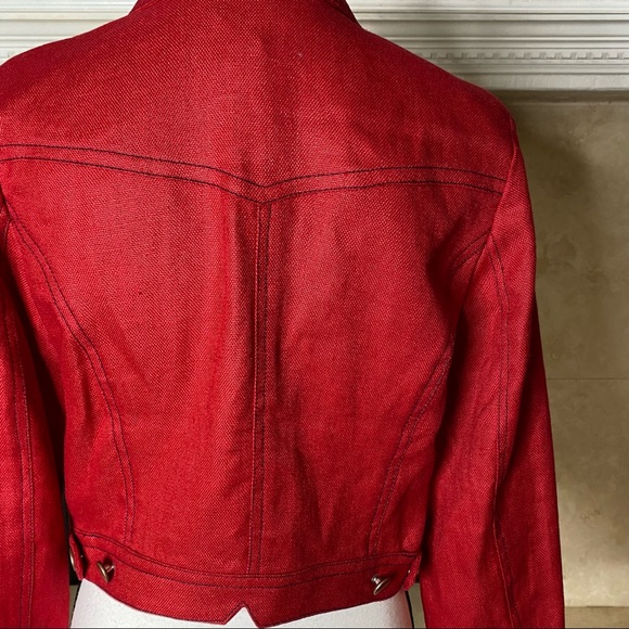 G.E.T Red Jacket size M - Picture 4 of 12